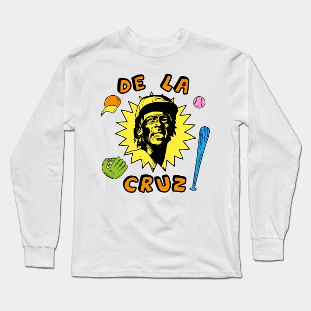 De La Cruz Long Sleeve T-Shirt by darklordpug